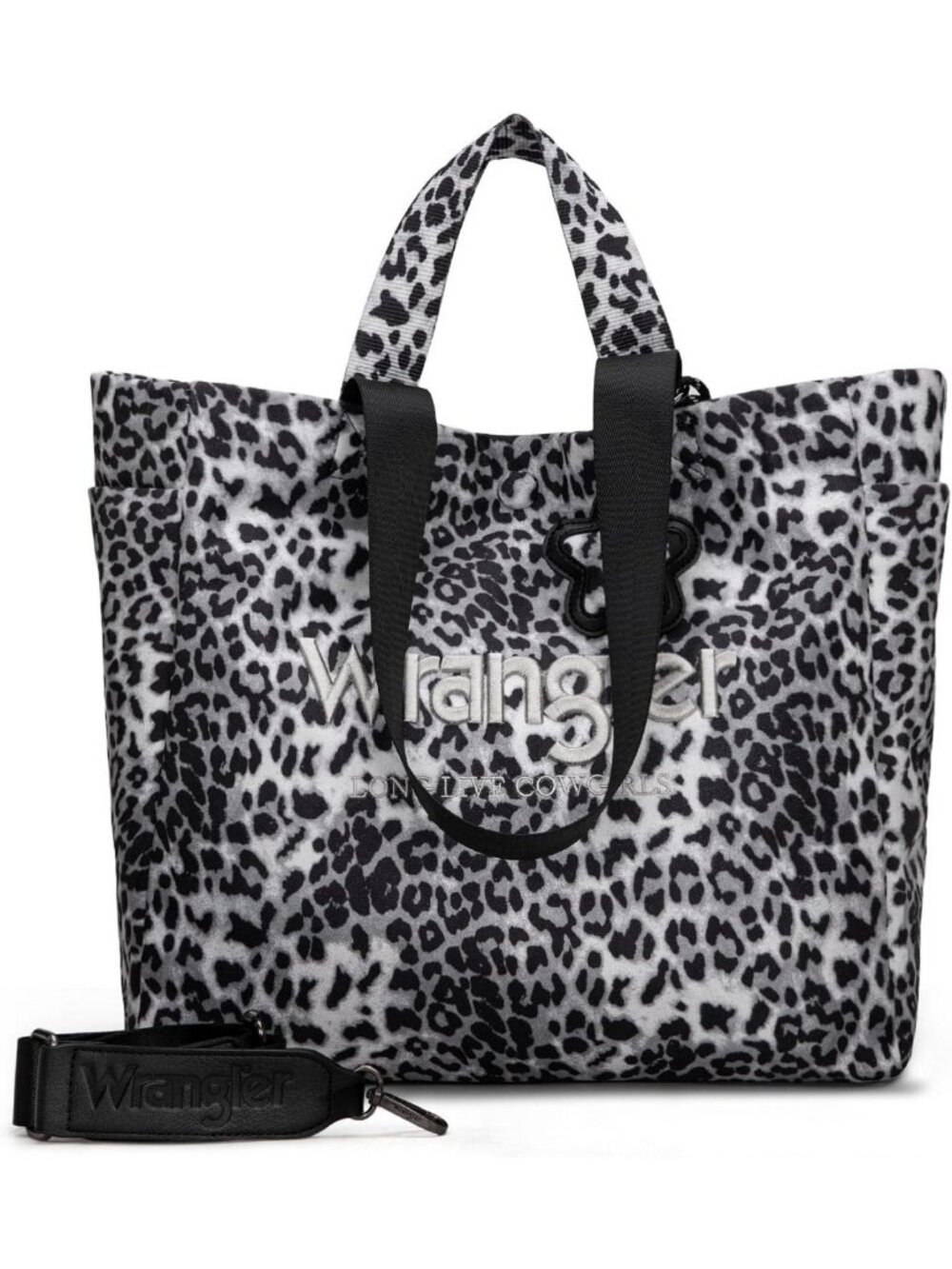 Stylish Leopard Print Large Tote Bag for Women - Perfect for Travel, Work & Gym